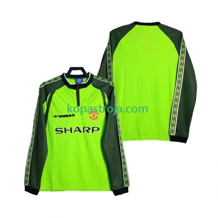 Billiga Fotbollströjor Manchester United 2000 Målvakt Retro Hemma tröja 1998 Långärmad